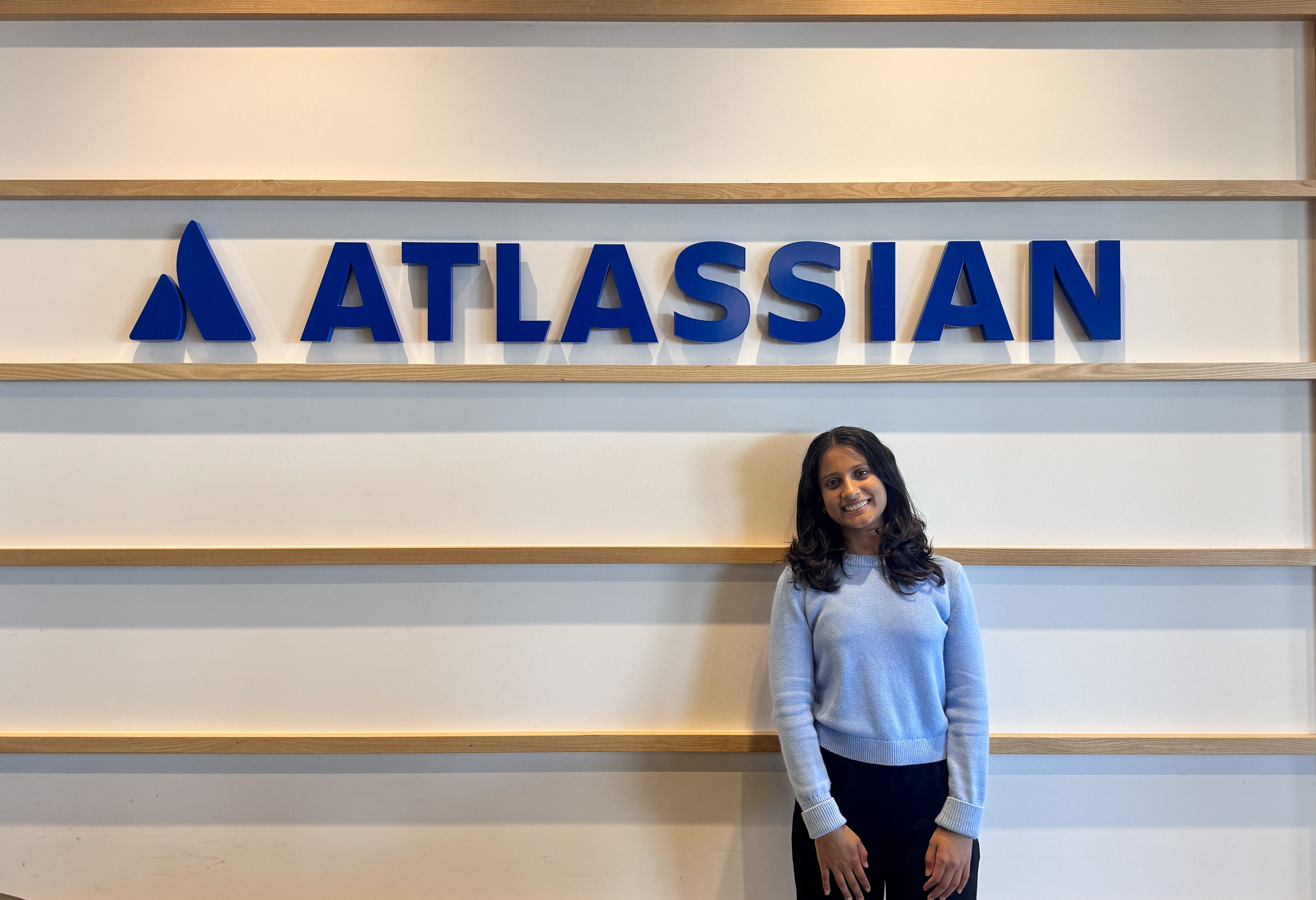 Krishna at Atlassian Front Desk