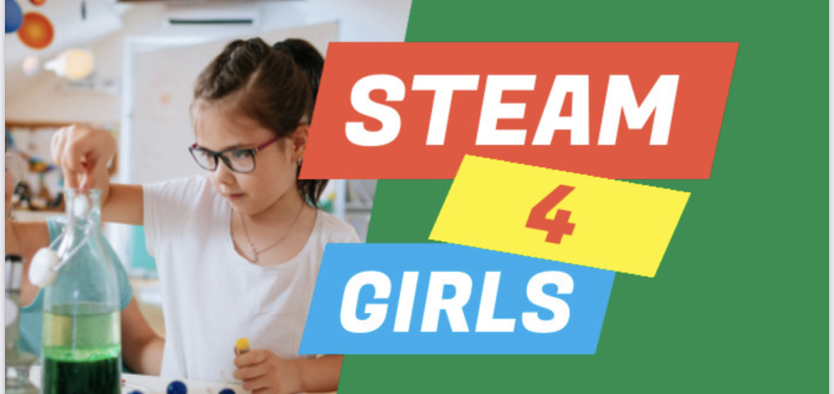 STEAM 4 Girls Logo